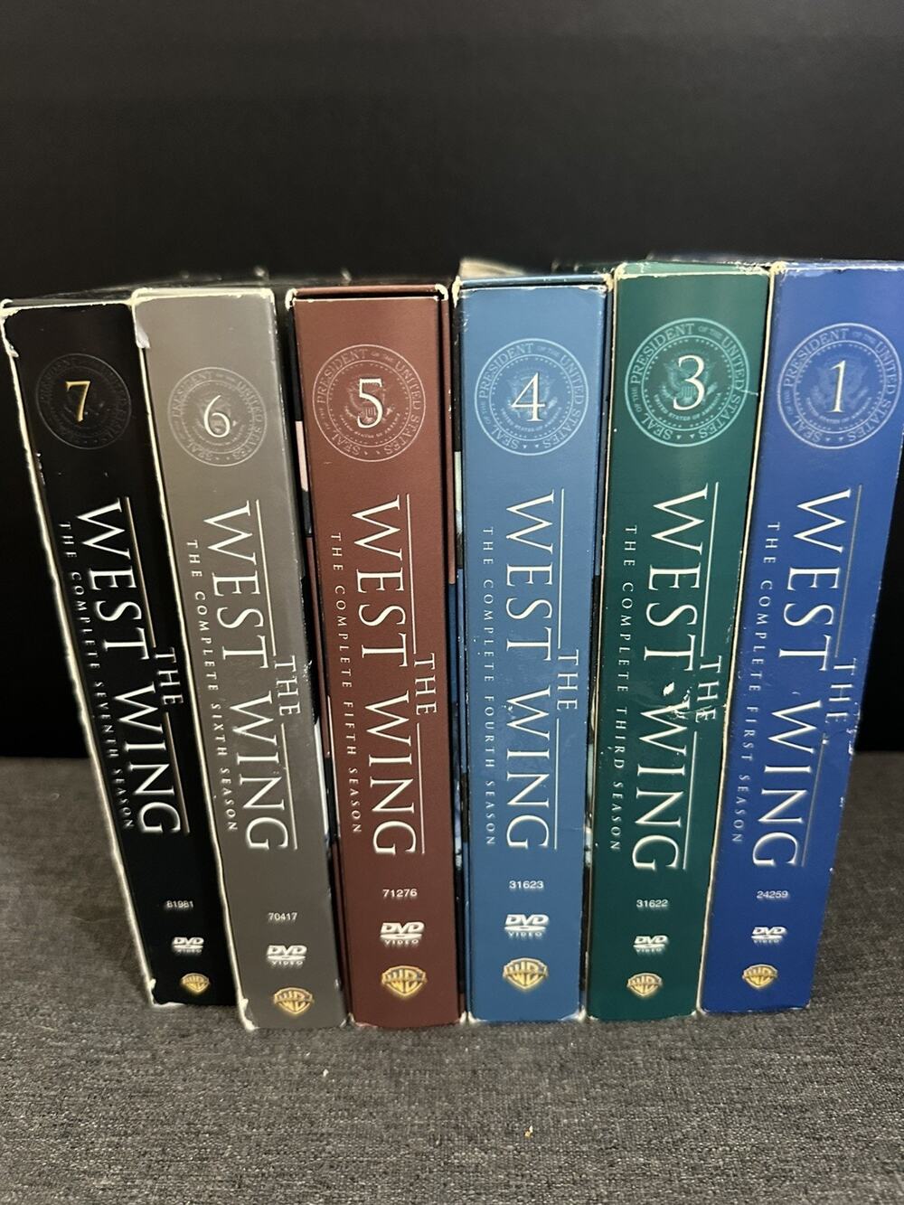 The West Wing DVD Lot Seasons 1 3 4 5 6 7 TV Series Warner Bros Partial Set
